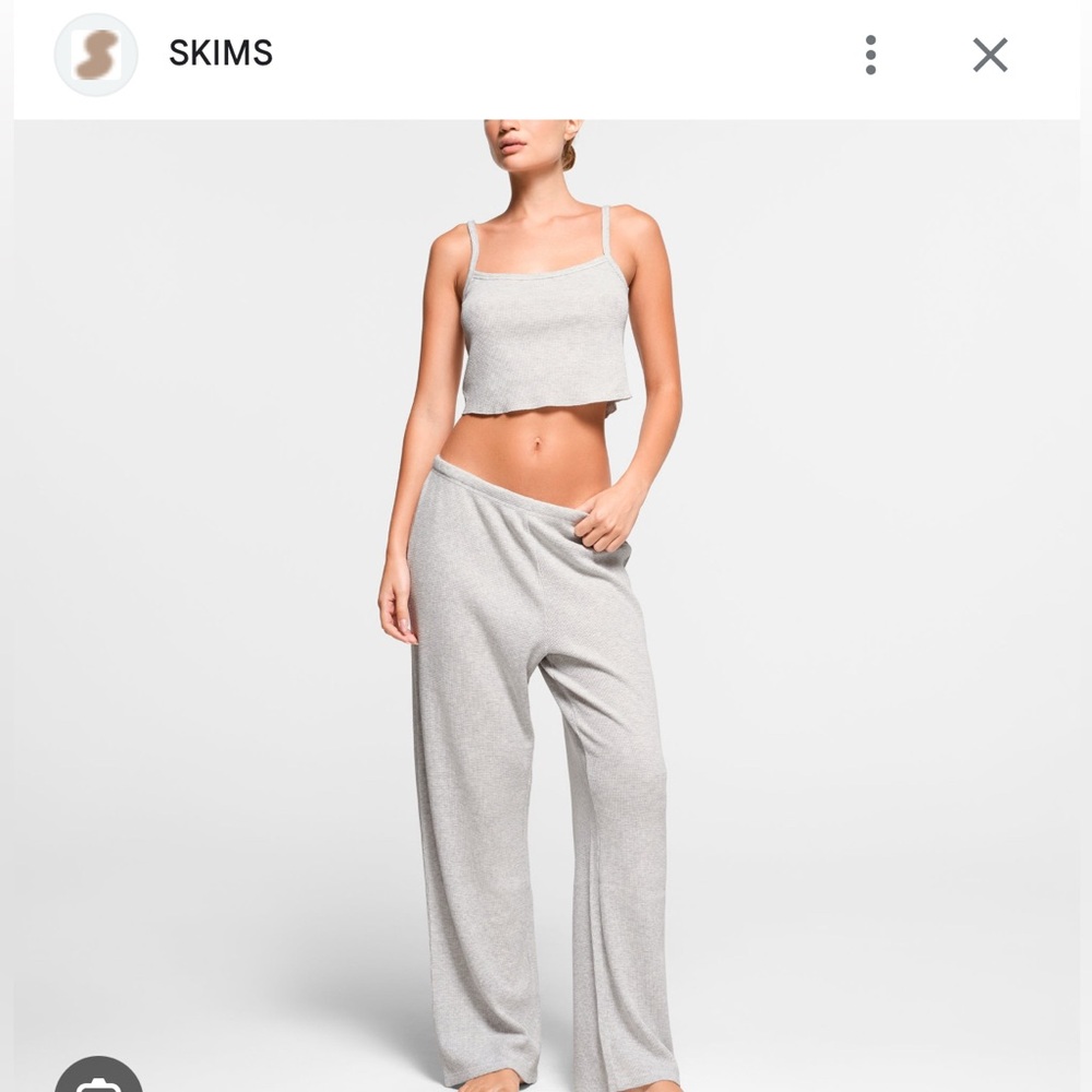 SKIMS Waffle Pajama Pants